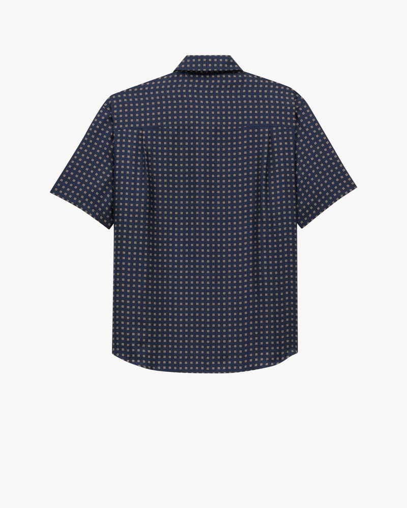 SAINT LAURENT SHIRT IN SQUARE SILK outlook