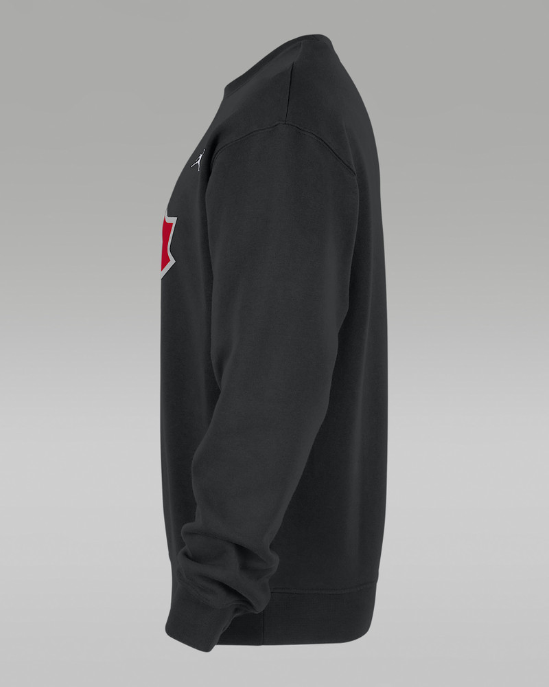 Toronto Raptors Statement Essentials Men's Jordan NBA Fleece Crew-Neck Sweatshirt 3