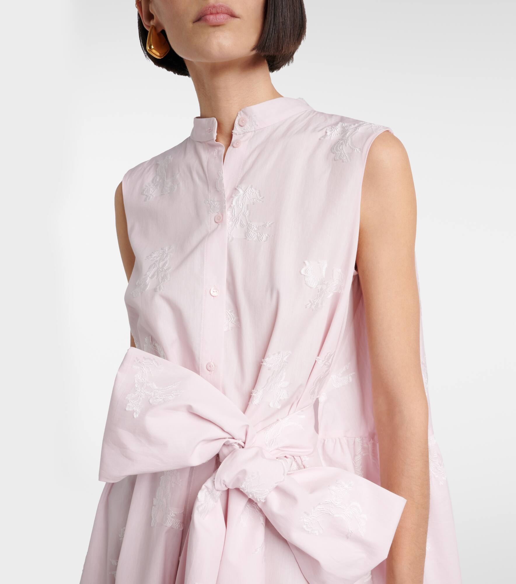 Bow-detail minidress - 4