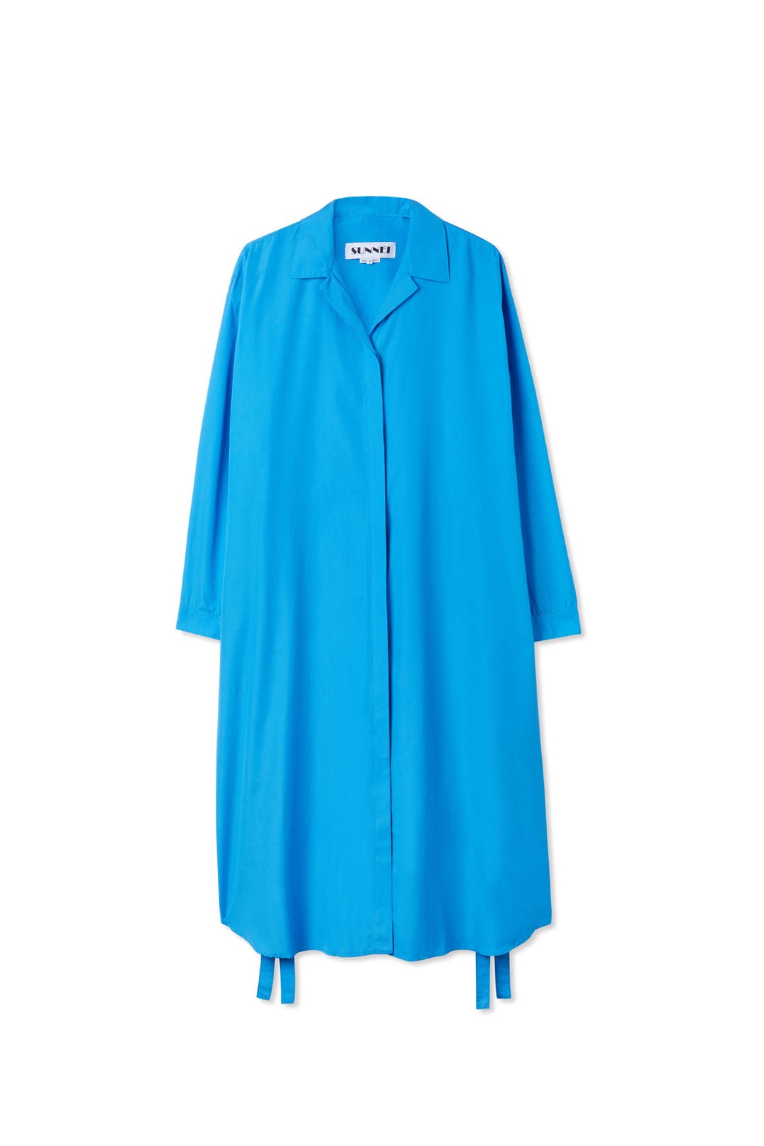 WRAPPED DRESS / light blue - 1
