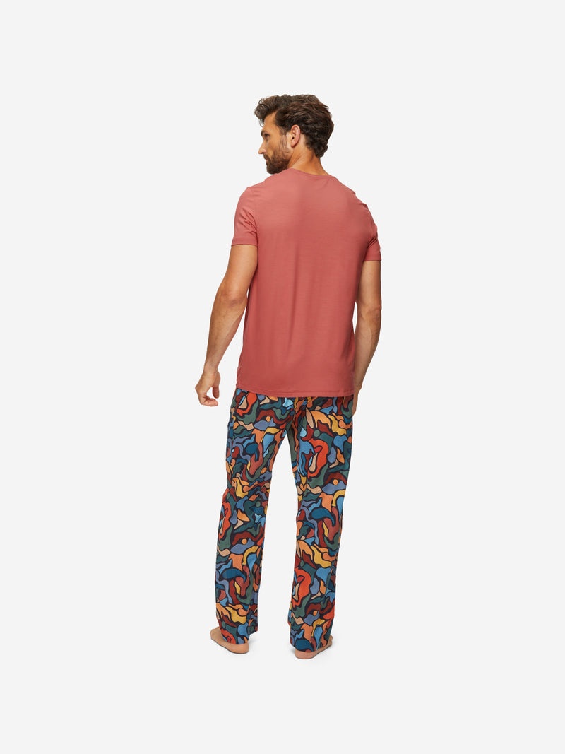 Men's T-Shirt Basel Micro Modal Stretch Soft Cedar - 4