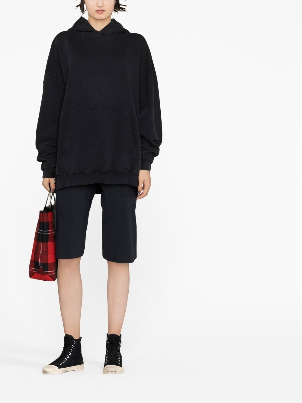 Large Fit long-sleeve hoodie - 4