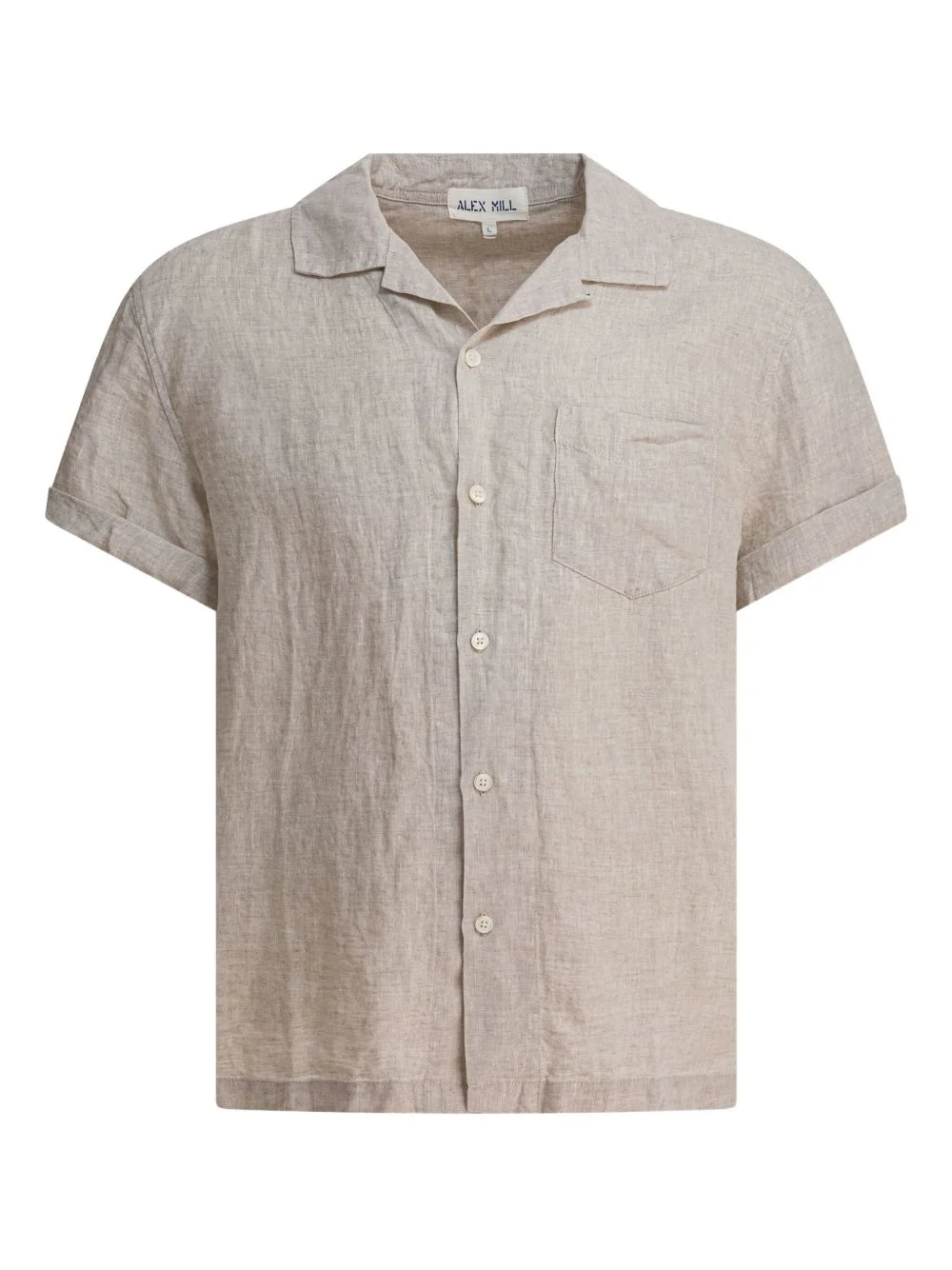 chest-pocket short-sleeve shirt - 1