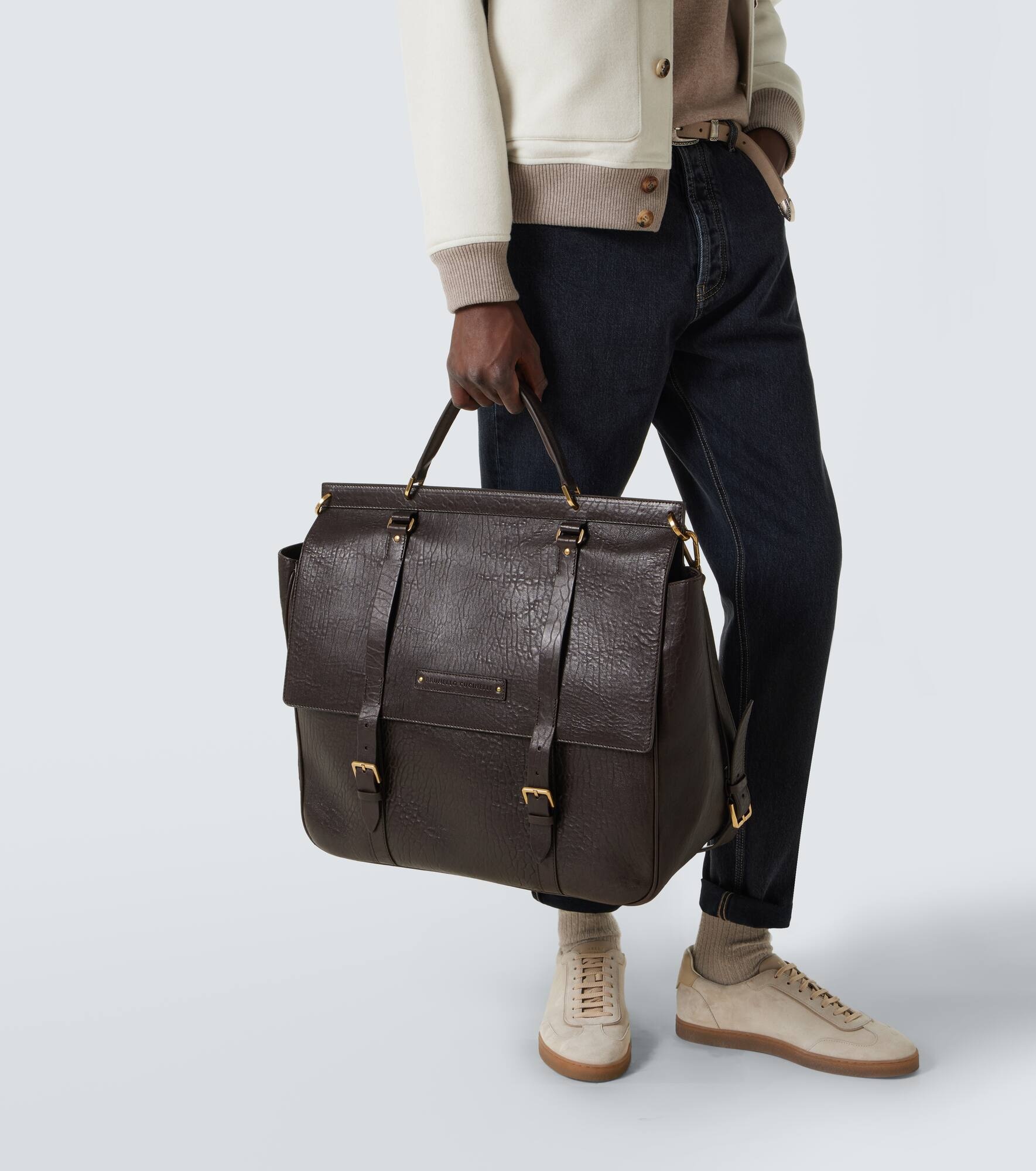 Leather travel bag - 2