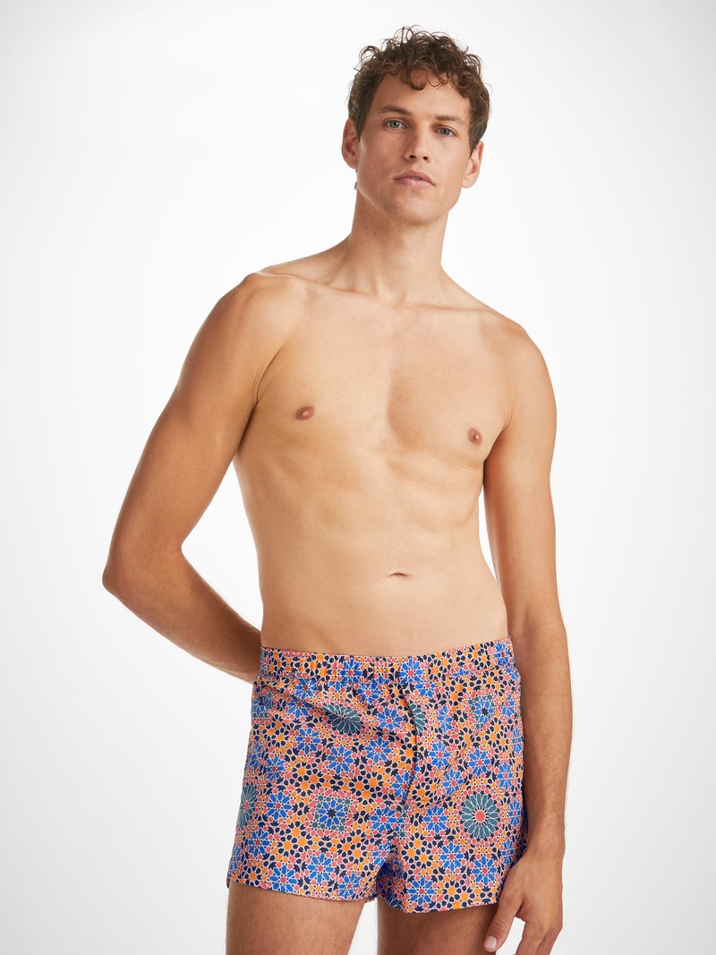 Men's Modern Fit Boxers Ledbury 69 Cotton Batiste Multi - 2