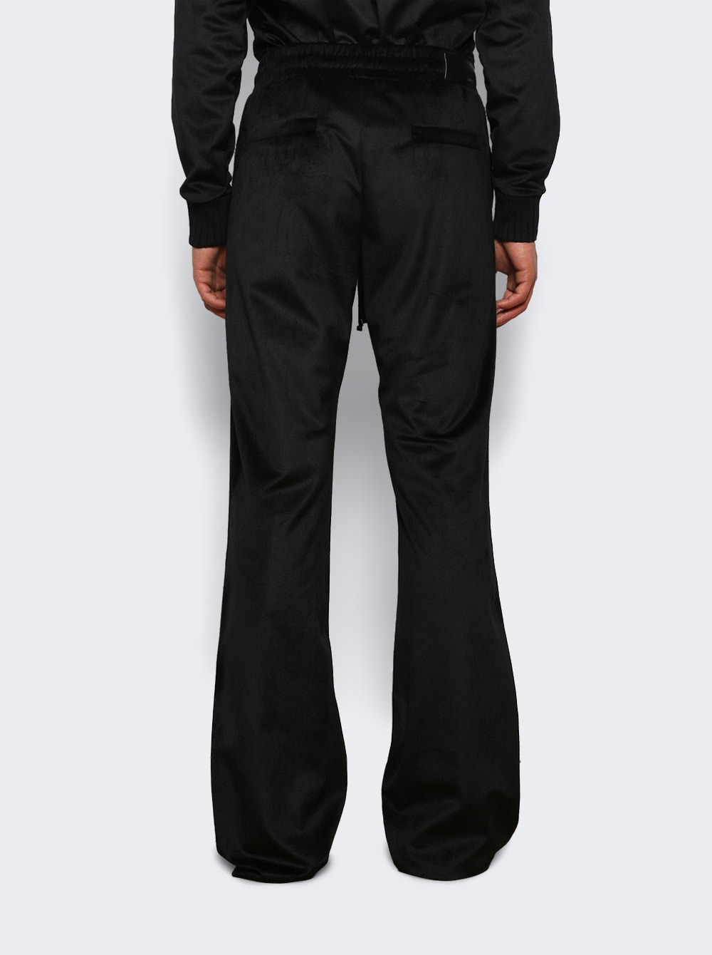 Velvet Flare Track Pant Black - 4