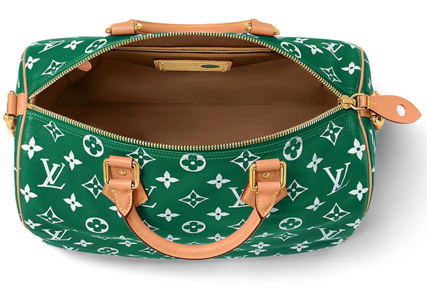 Louis Vuitton Speedy P9 Bandoulière 40 Monogram Leather Green - 3