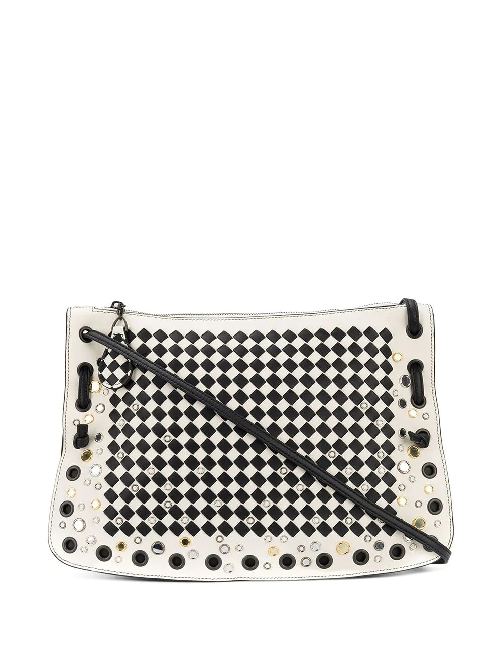 Intrecciato cross body bag - 1