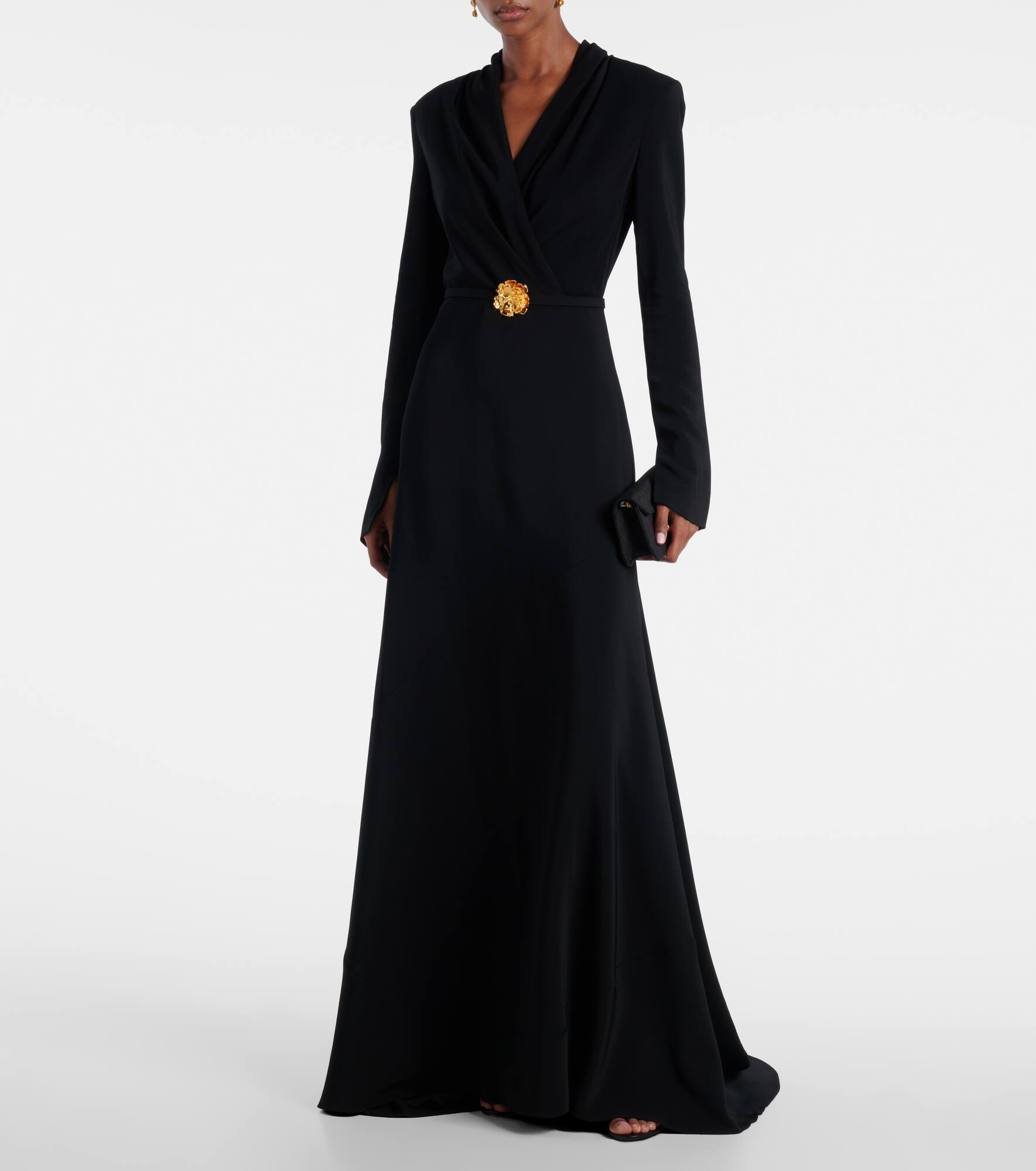 Belted cady gown - 2