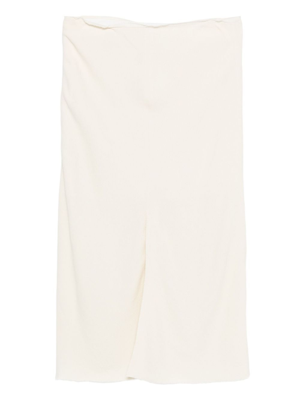 split-front skirt - 2