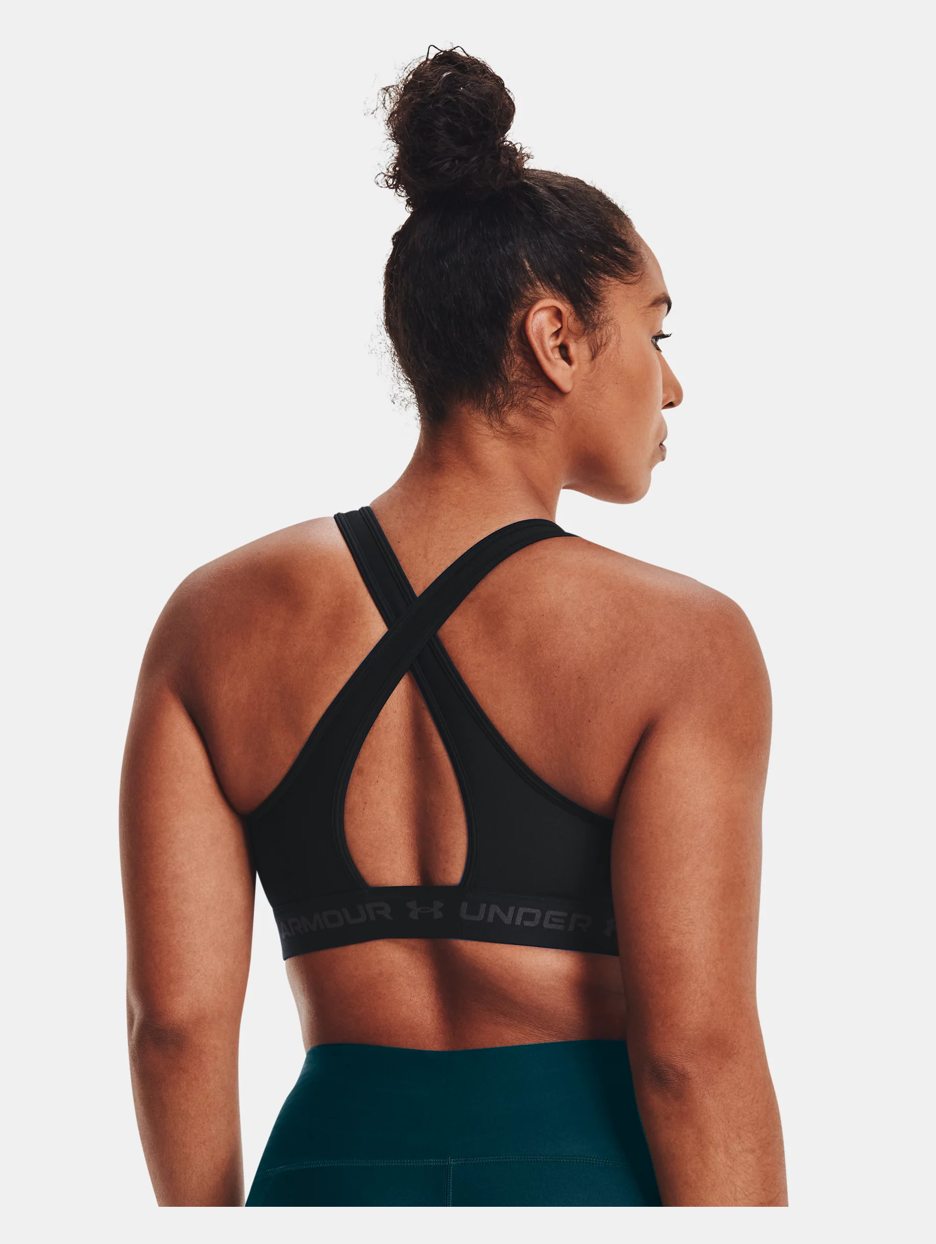 Women's Armour® Mid Crossback Sports Bra - 10