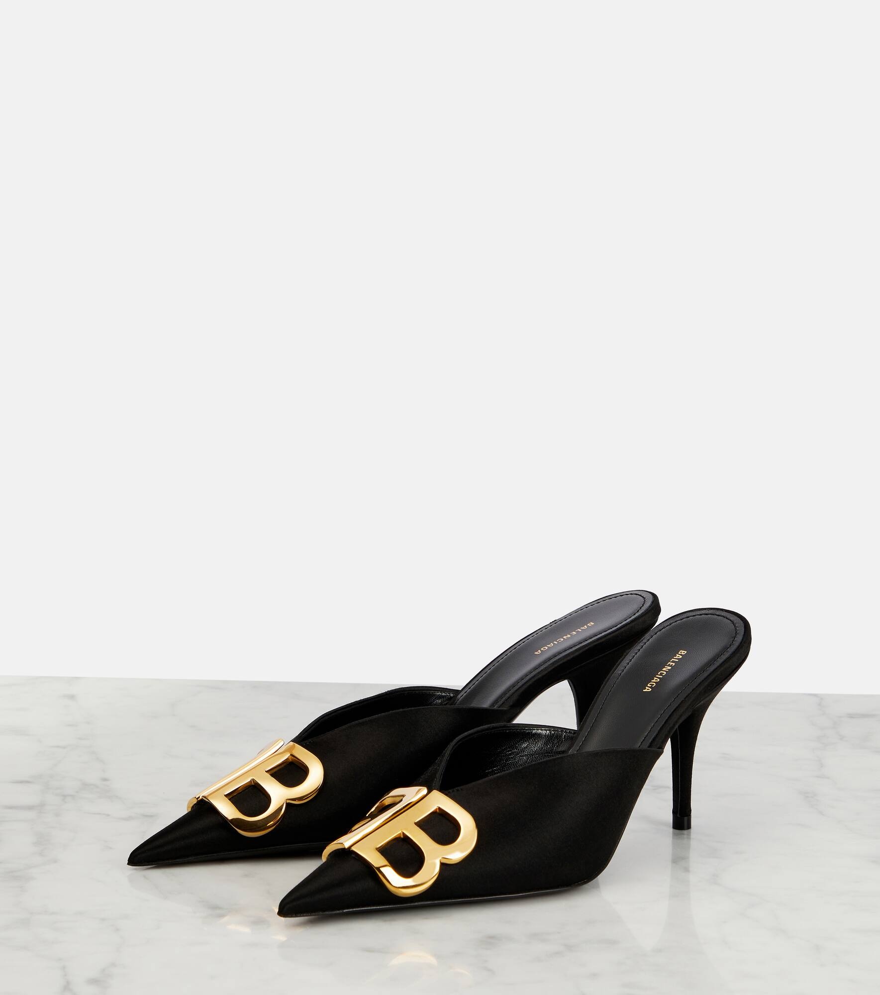 BB satin mules - 5