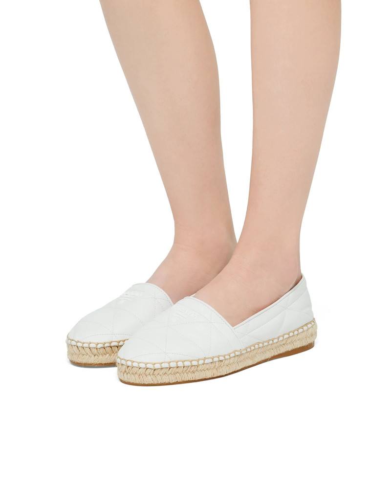 Prada Nappa leather espadrilles outlook