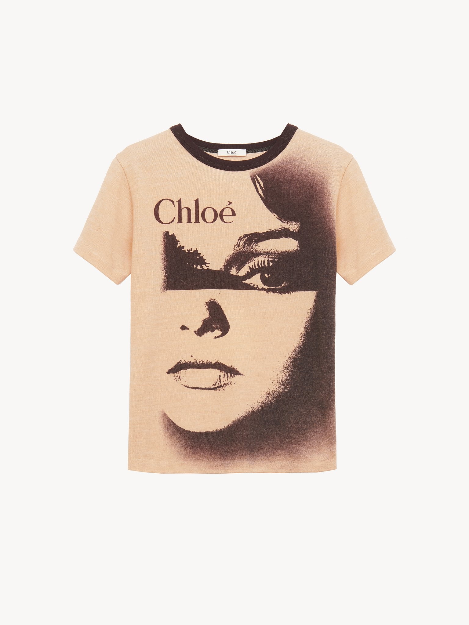 CREW-NECK LOGO T-SHIRT IN COTTON JERSEY - 2