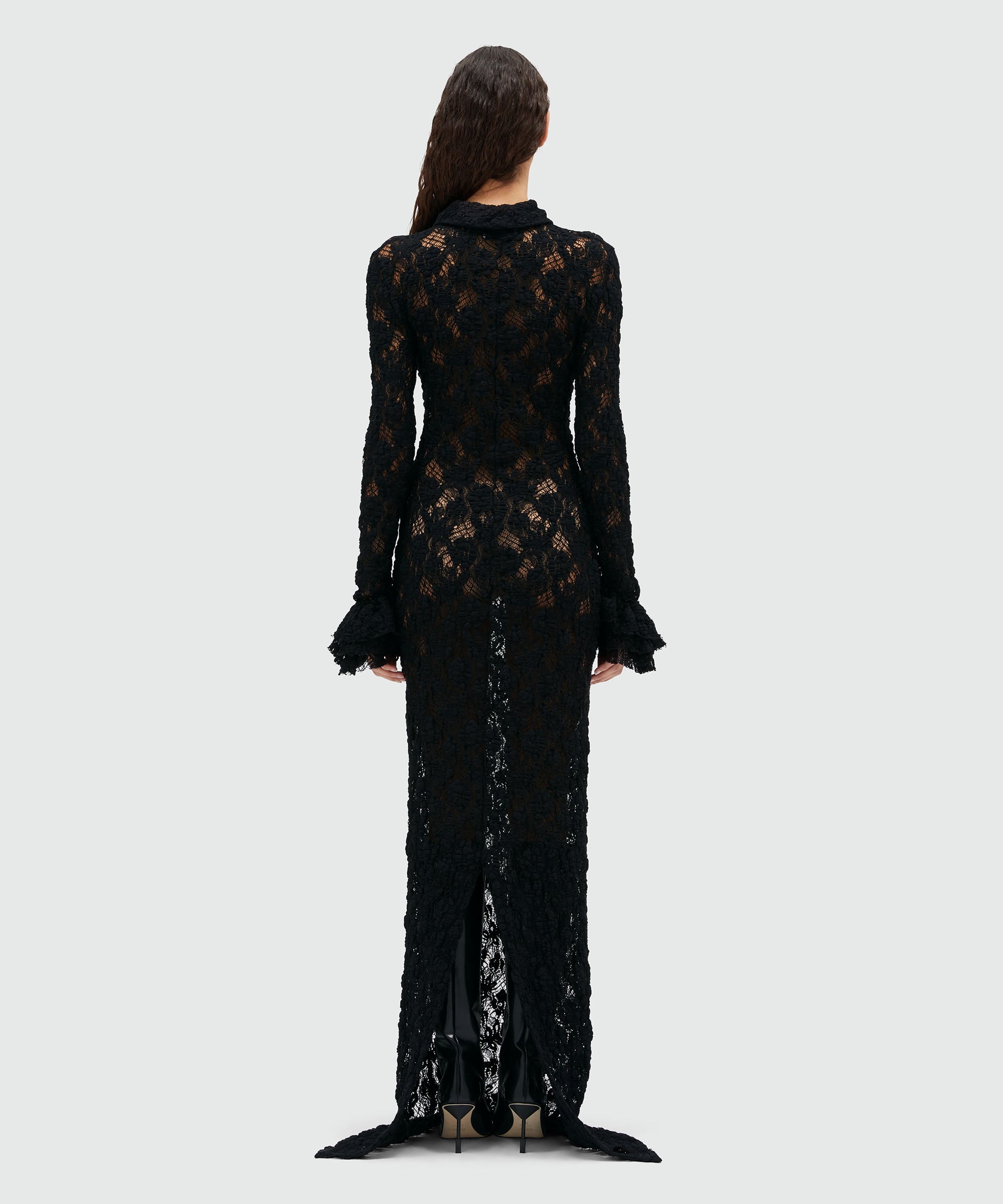Long lace dress - 3
