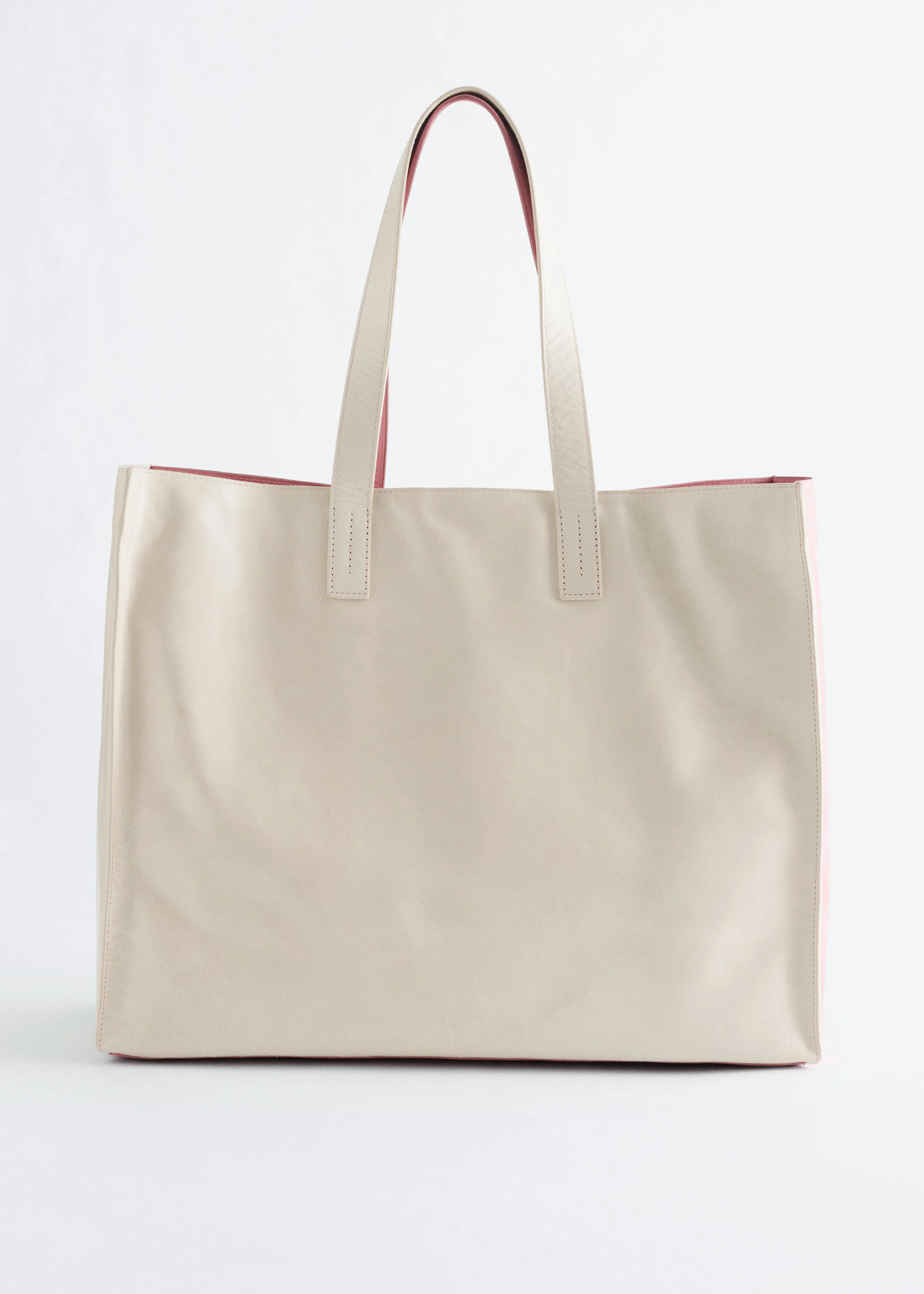 Leather Tote Bag - 1