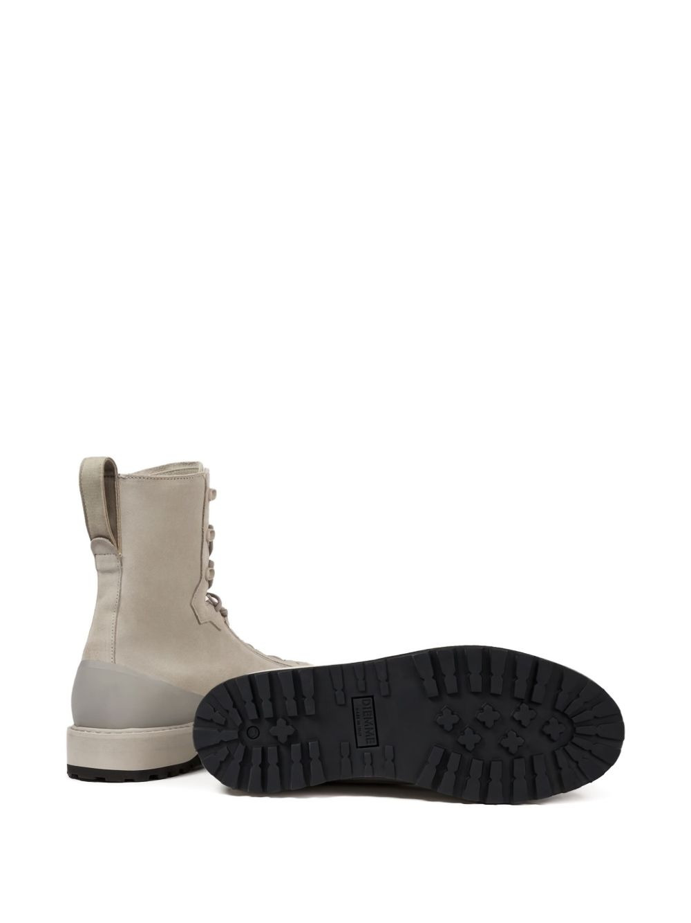 lace-up leather boots - 4