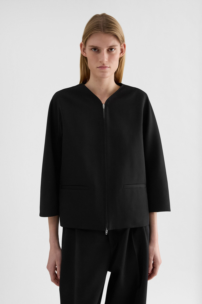 Wool Gabardine Jacket 3