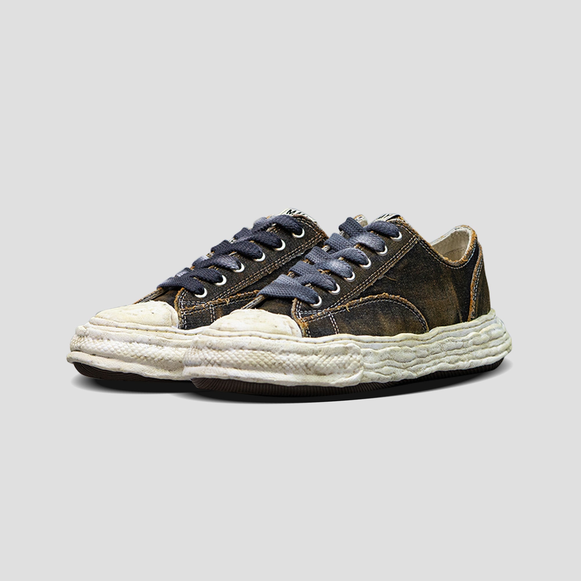 PETERSON 23 OG SOLE WASHED DENIM LOW-TOP SNEAKER - 2