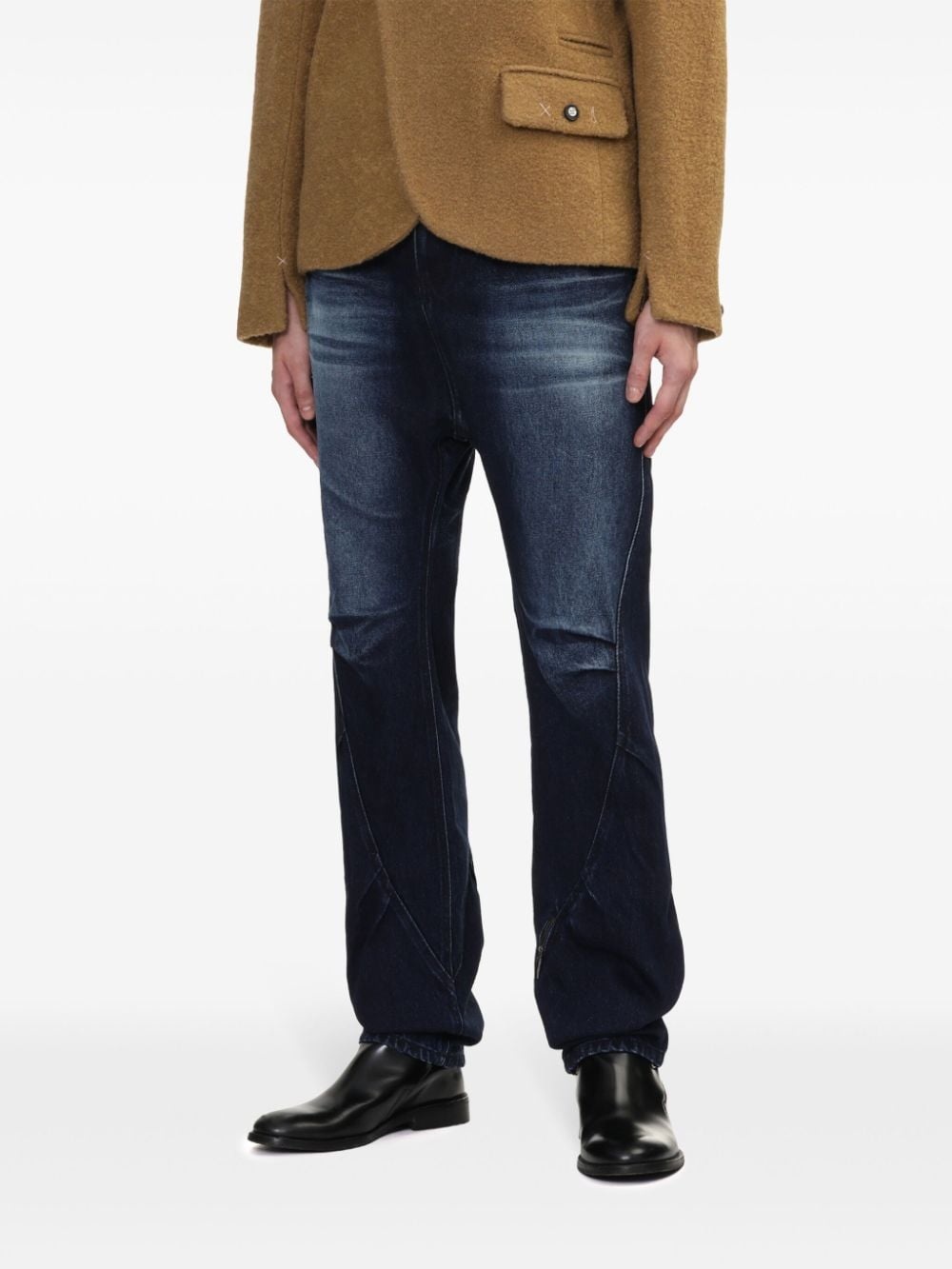 straight-leg jeans - 3
