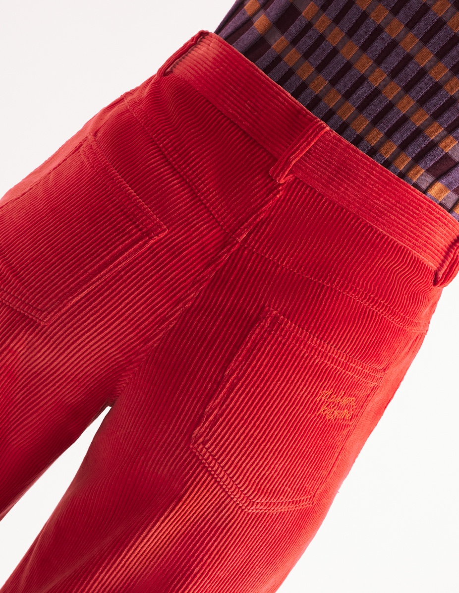 PATCH POCKETS PANTS - 4