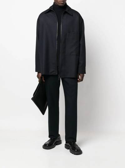 Jil Sander straight leg tailored trousers outlook