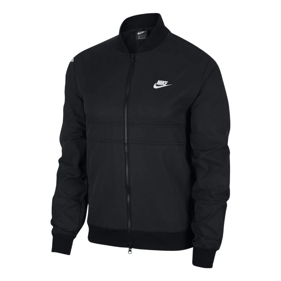 Nike logo zipped jacket 'Black' DN4459-010 - 1