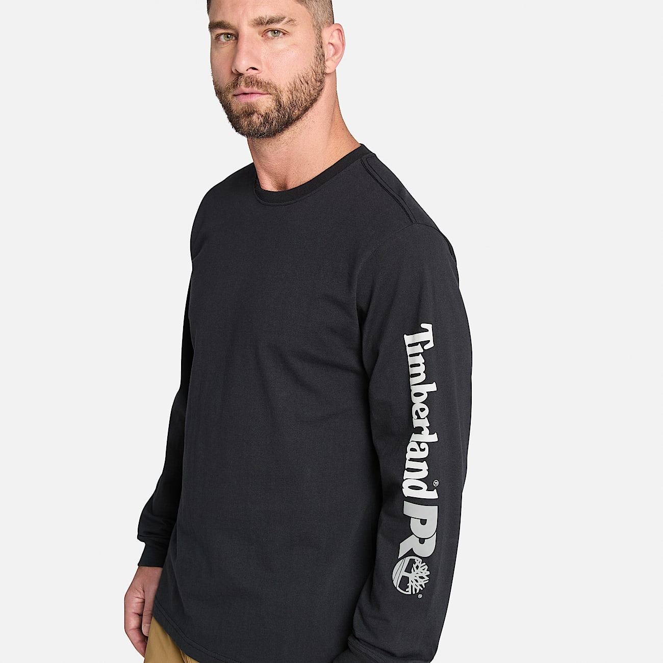 Men's Timberland PRO® Core Logo Long-Sleeve T-Shirt - 4