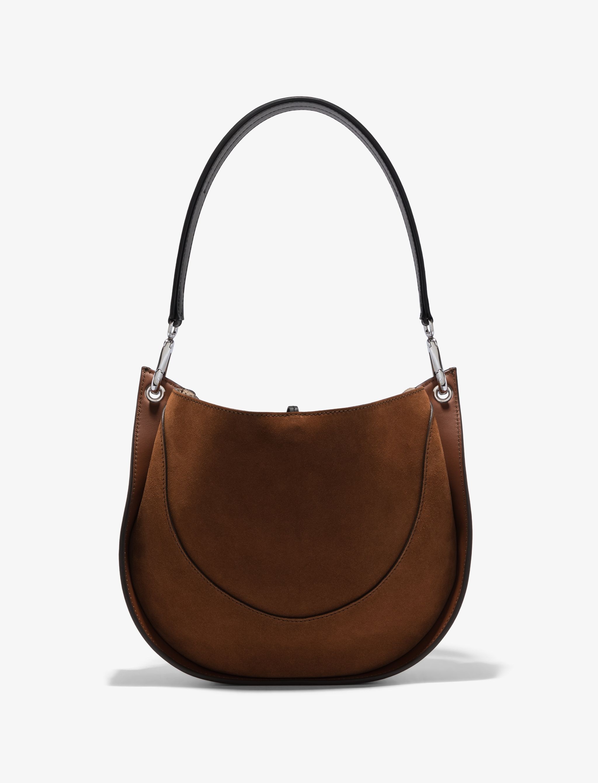 Arch Suede Shoulder Bag - 3