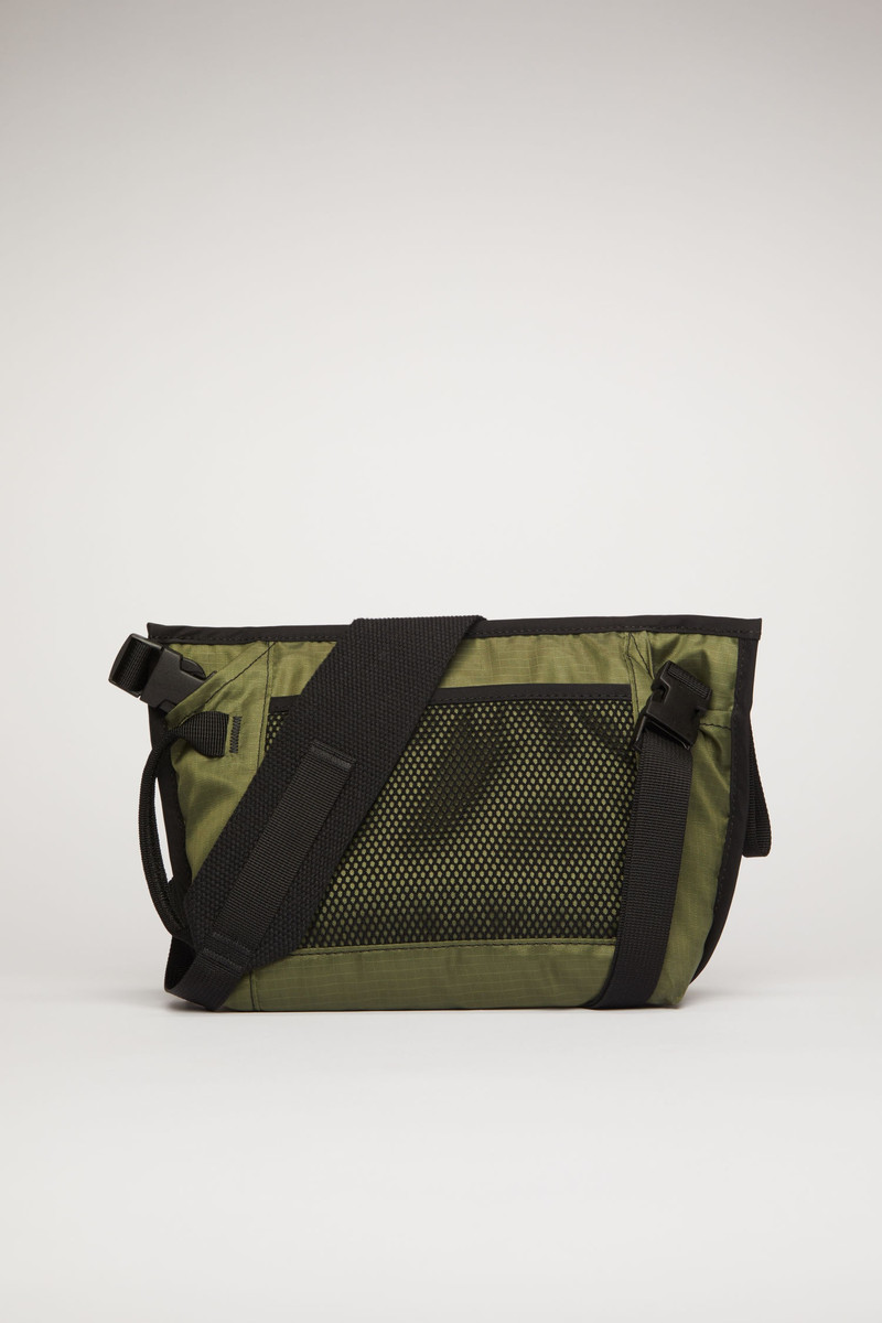 Logo plaque belt bag khaki green 3