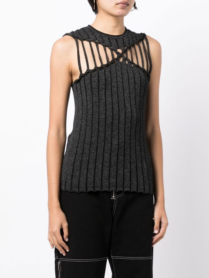 braided-detail knit top 3