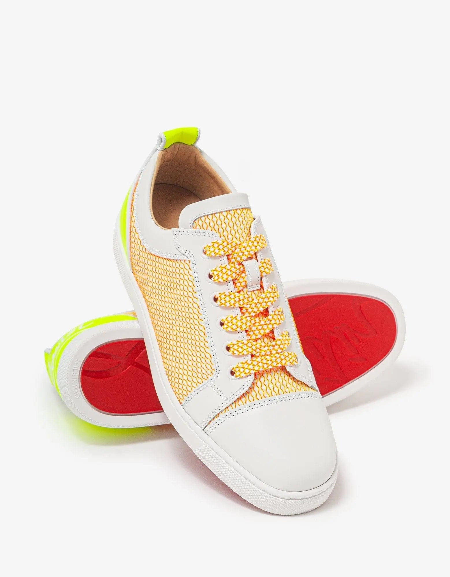 Christian Louboutin Fun Louis Junior Multicolour Panel Trainers - 7