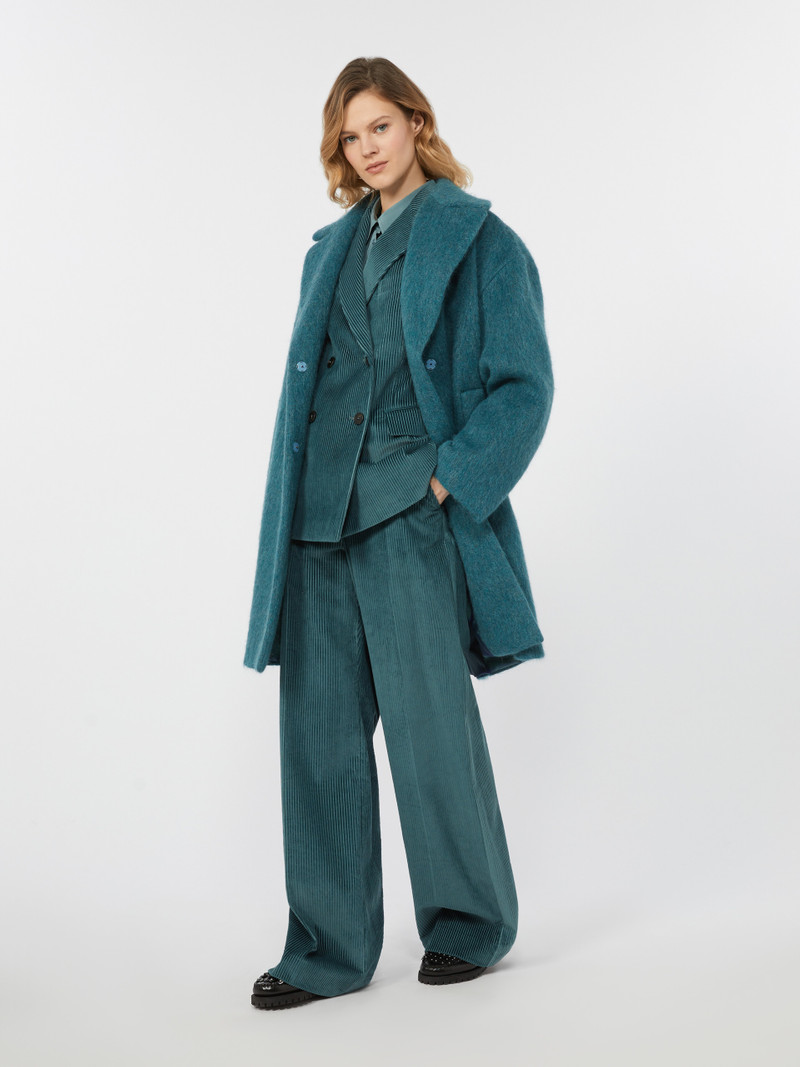 WEEKEND Max Mara KATANGA Double-breasted velvet blazer outlook