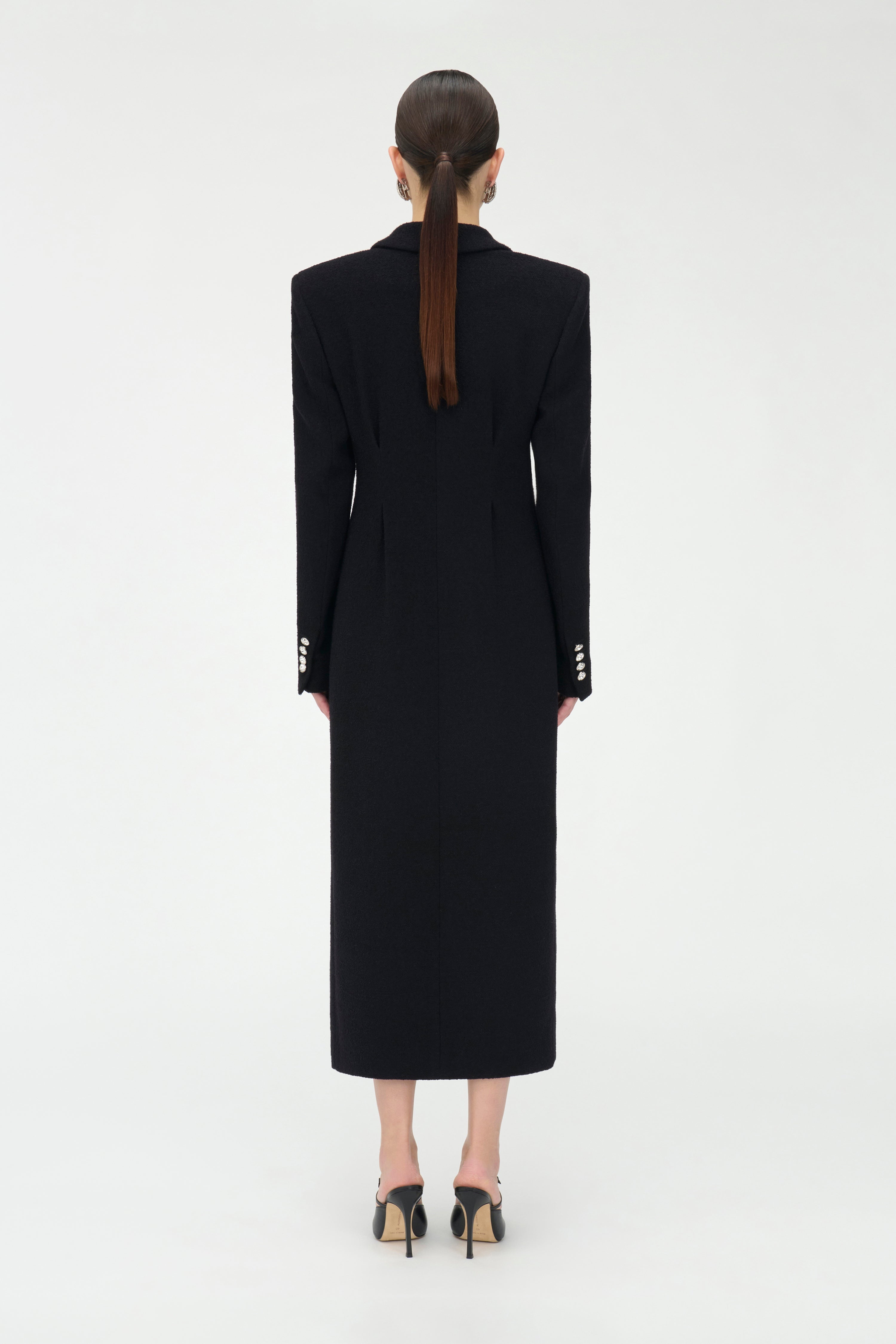 TWEED BOUCLE COAT - 4
