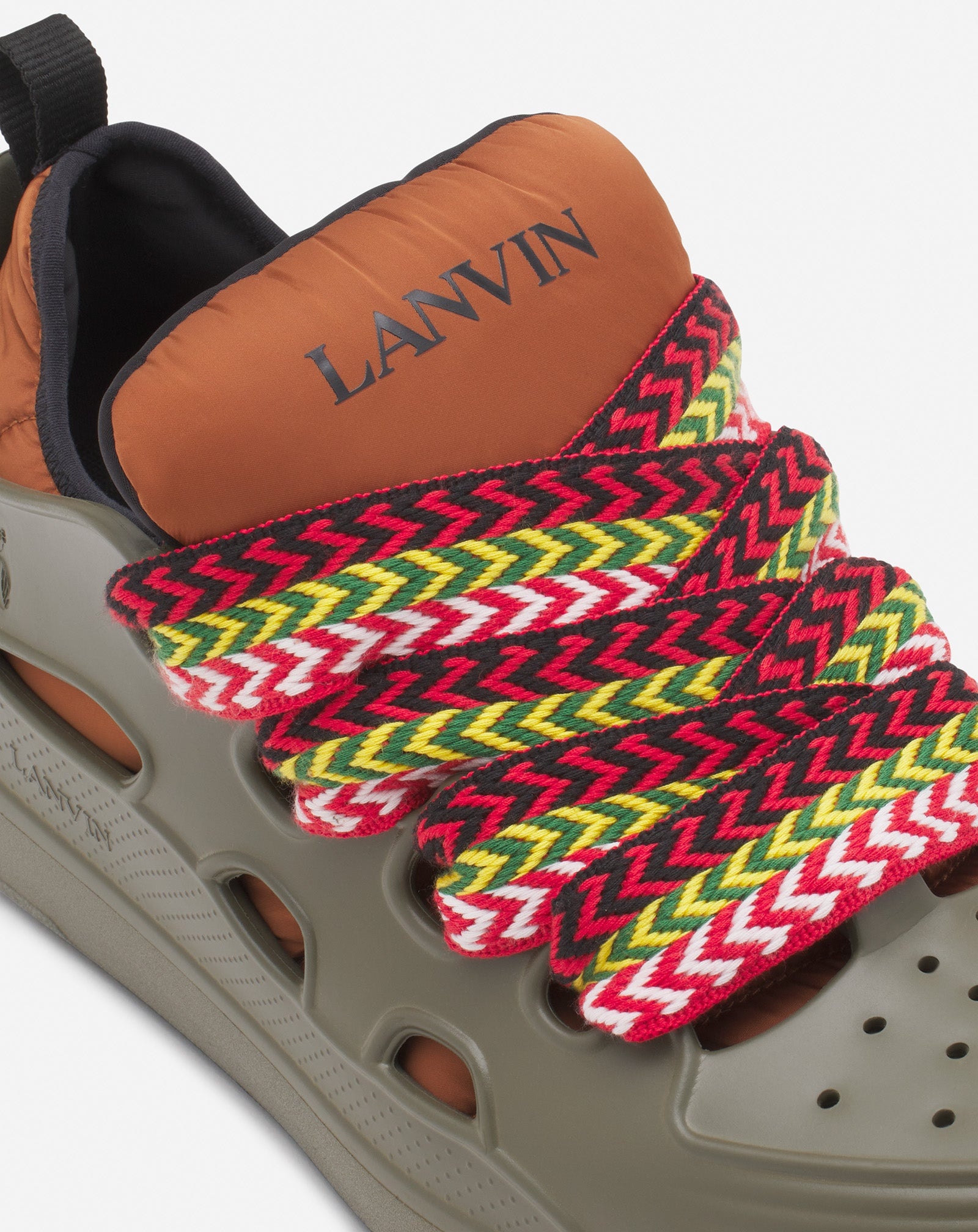 CURB COLOR-BLOCK RUBBER SNEAKERS - 11