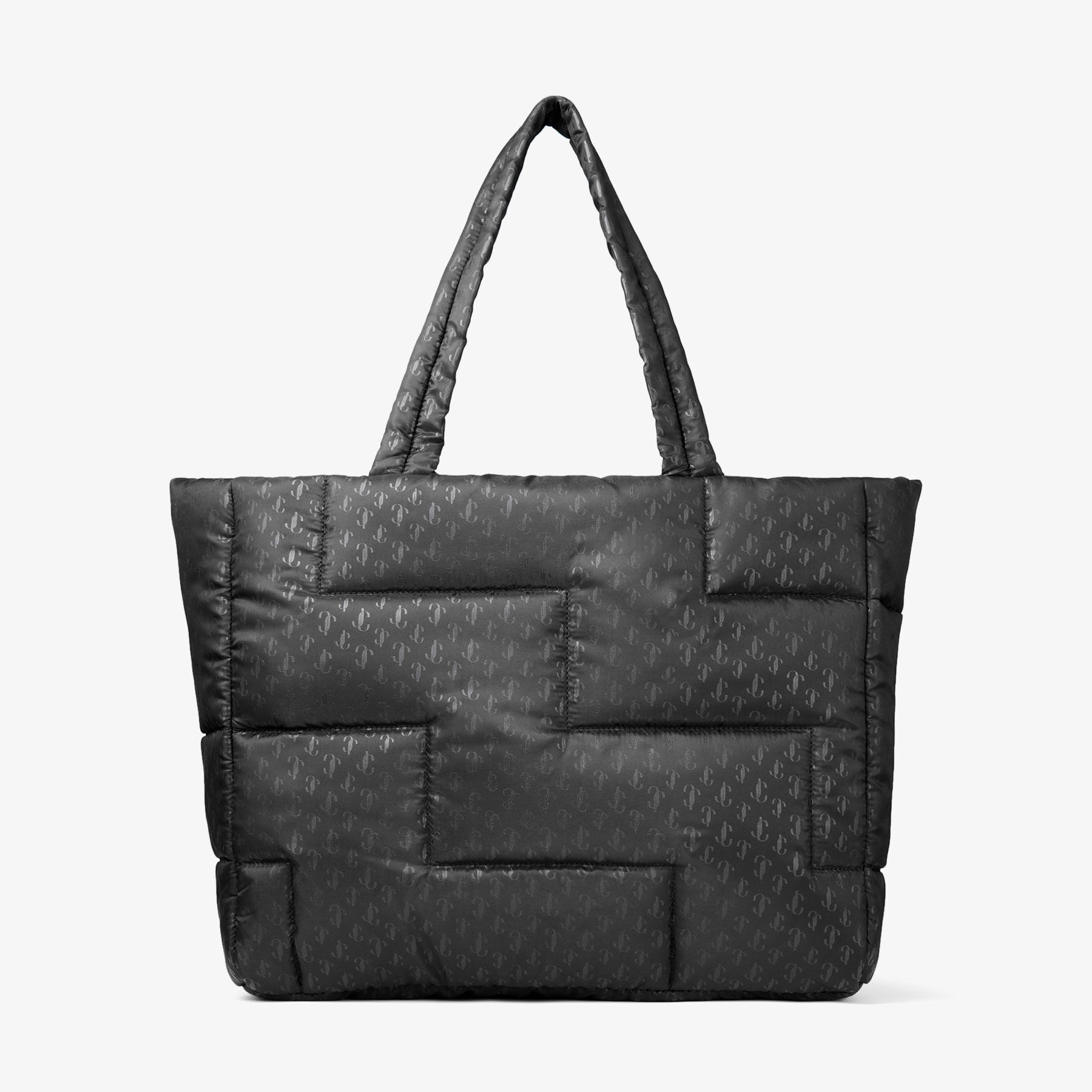 Laya Soft Tote
Black Nylon Soft Tote with JC Emblem - 6