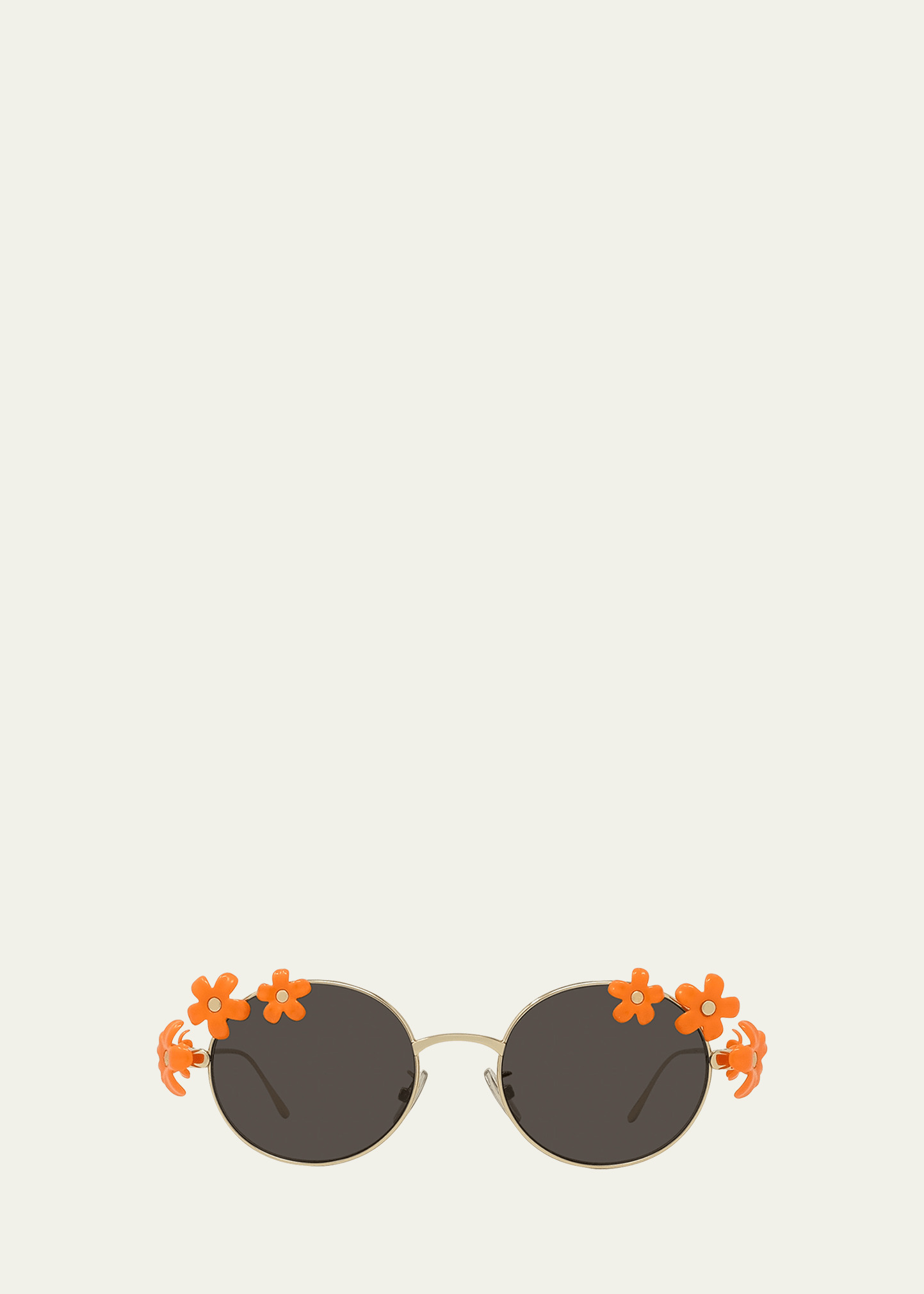 Signature Floral Metal Sunglasses - 1