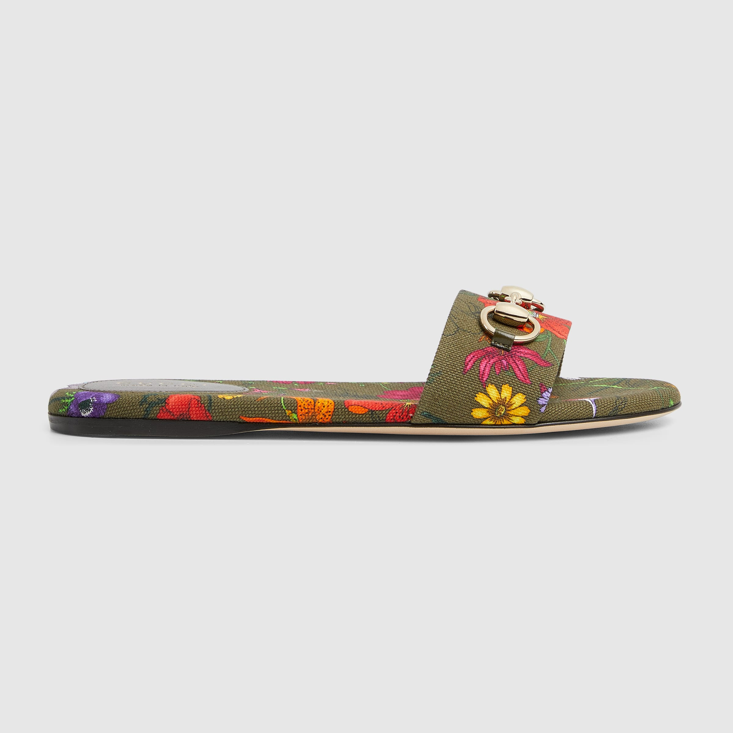 Women's slide sandal with Horsebit - 1