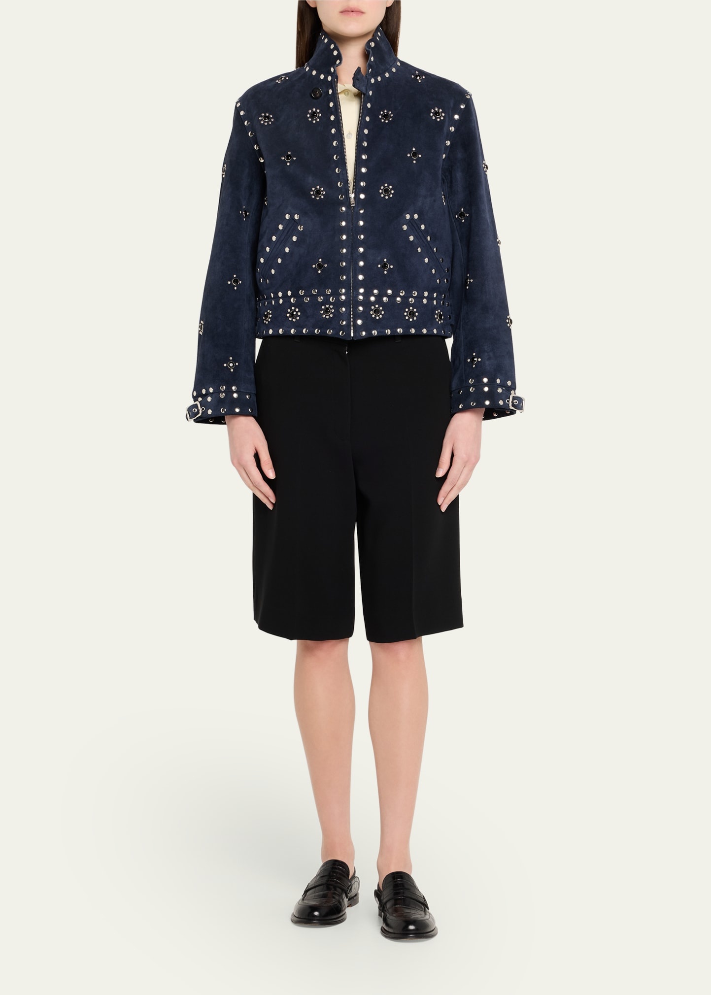Howard Studded Suede Jacket - 2