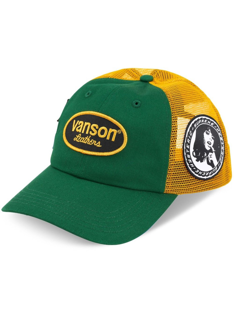 x Hysteric Glamour Mesh Back 6-Panel "Green" hat - 1