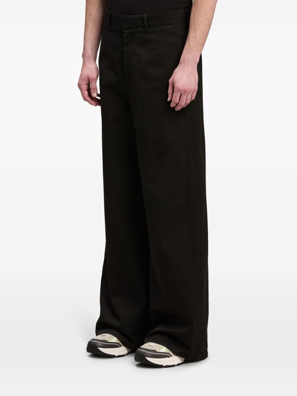monogram straight-leg trousers - 4