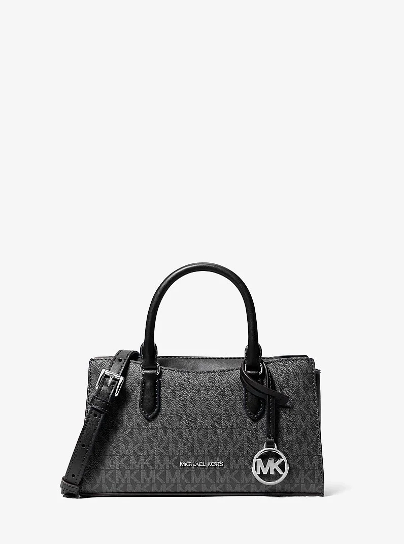 Arden Small Signature Logo Messenger Bag - 1