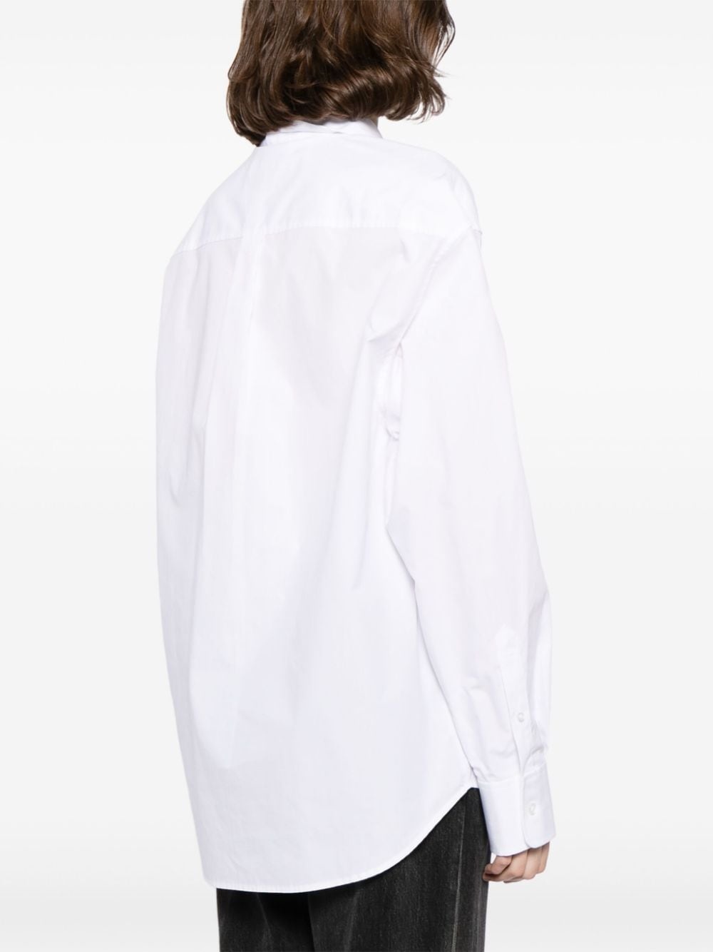 oversize cotton shirt - 4