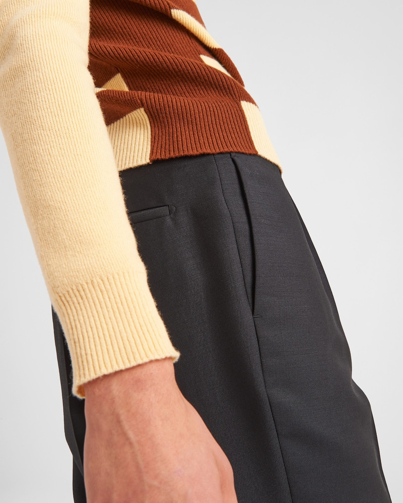 Mohair wool pants 4