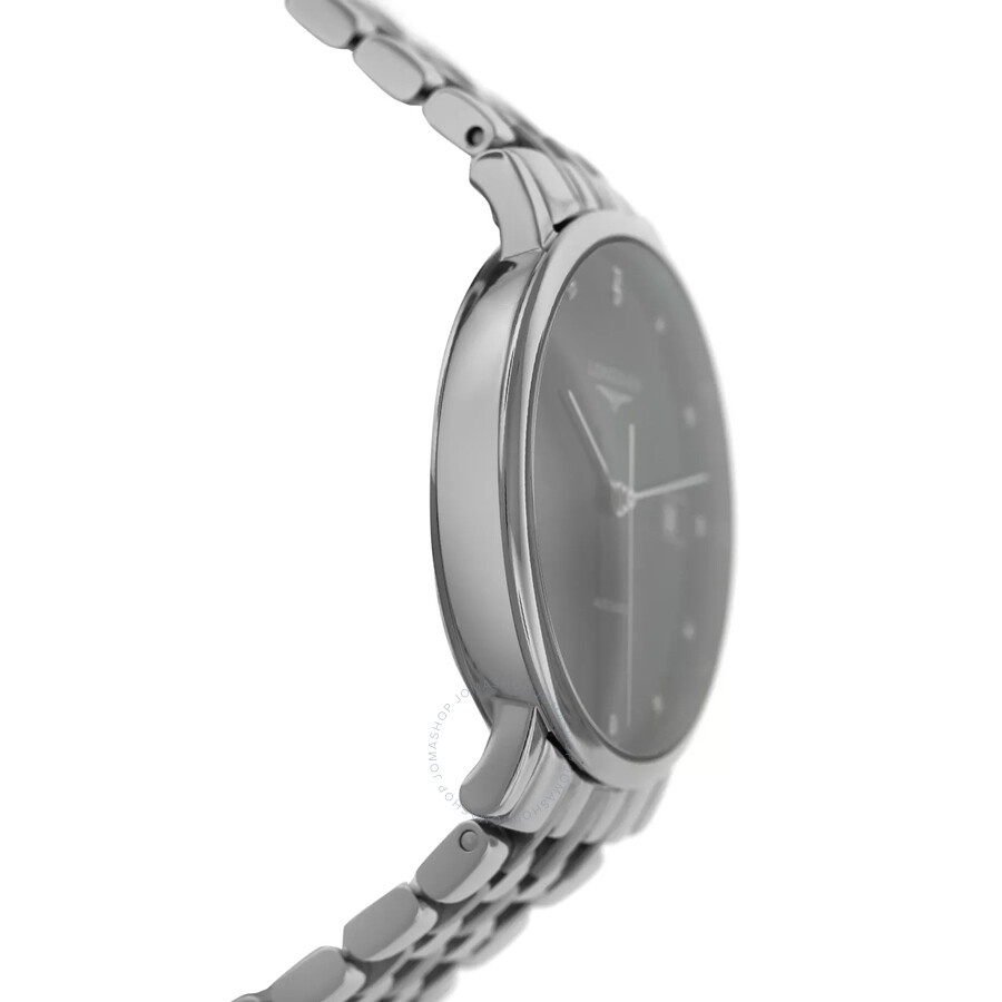 Pre-owned Longines Elegant Collection Automatic Diamond Black Dial Men's Watch L4.810.4.57.6 - 3