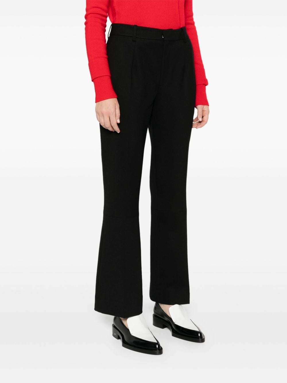 Classic Ponte flared trousers - 3