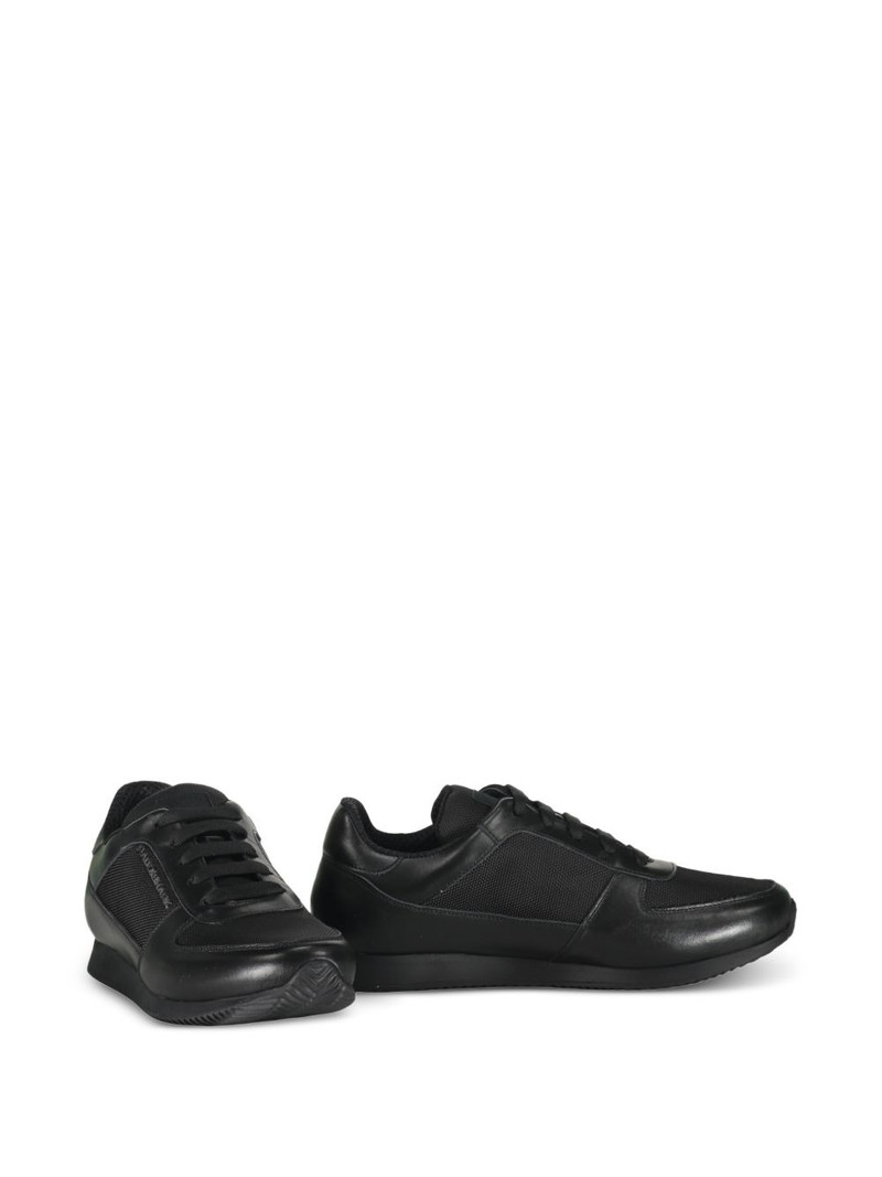 lace-up panelled sneakers 3