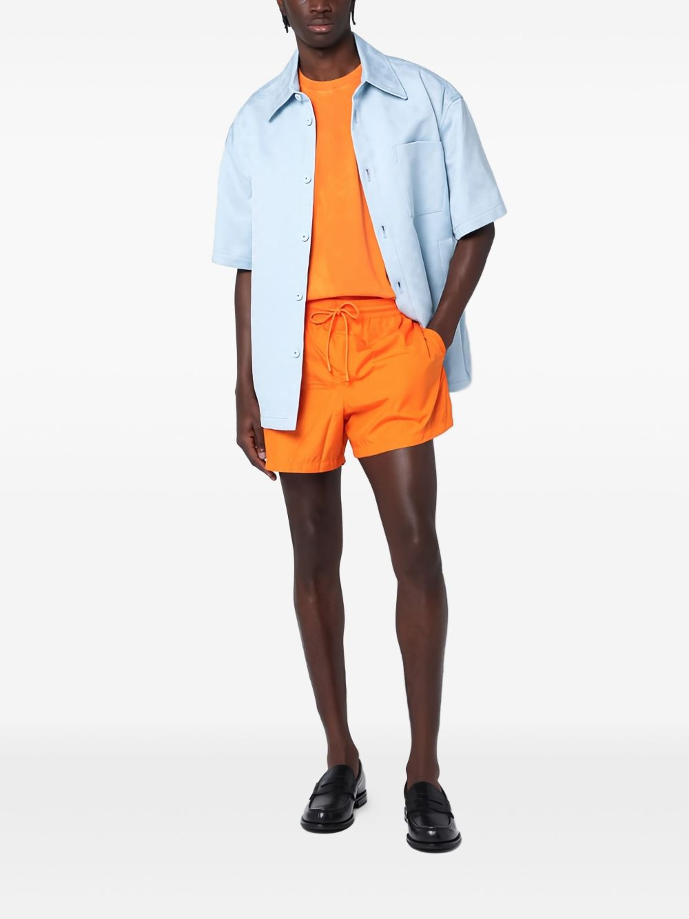 poplin swim shorts - 2