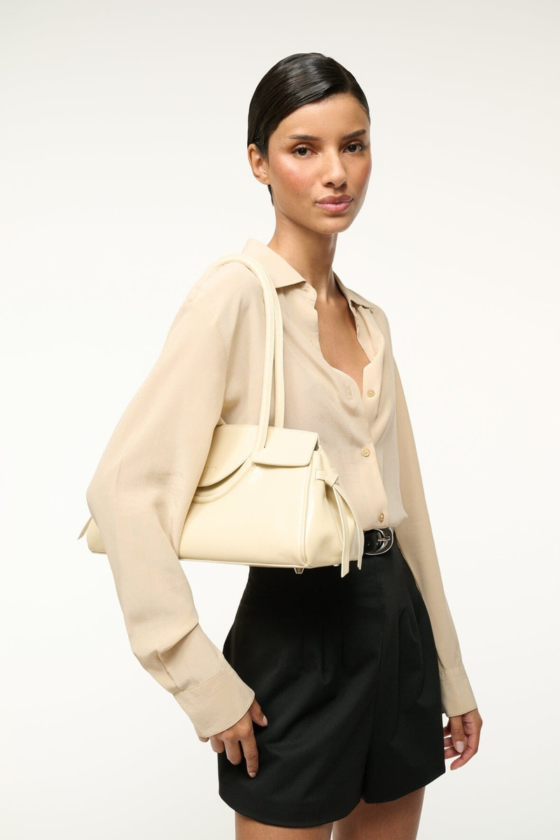 STAUD STAUD MAUDE SHOULDER BAG CREAM outlook