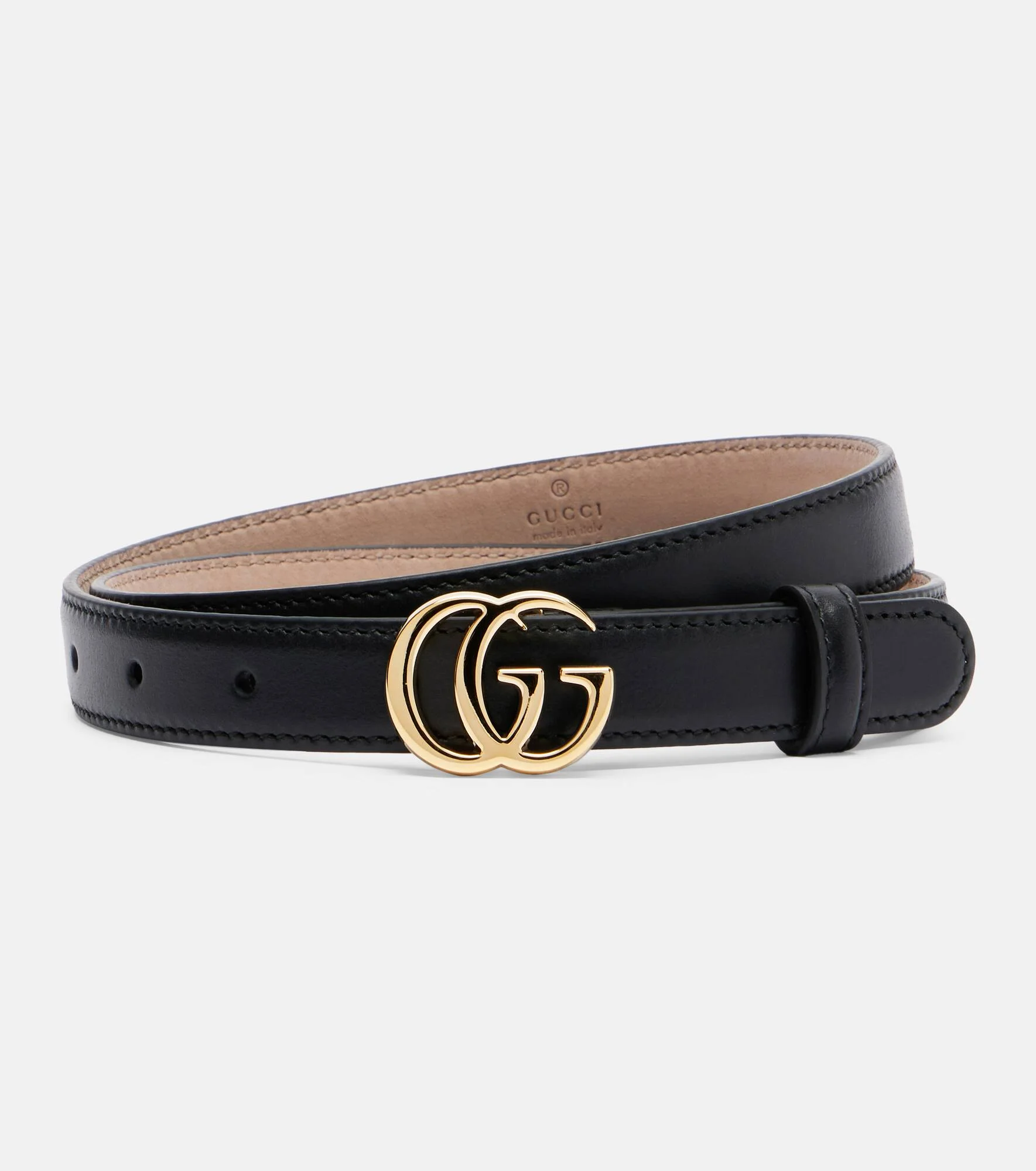 GG Marmont leather belt - 1